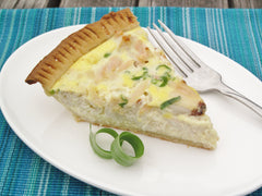 Twin (2) Lump Crab Quiche