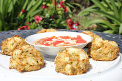 Crab Cake and Soup Combo