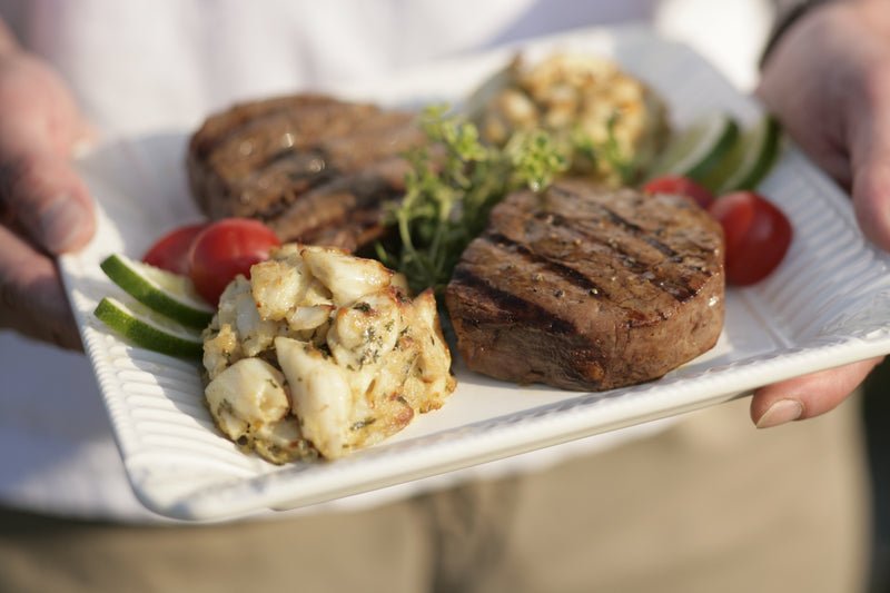 Cake and Steak Combo 2x2 Sampler