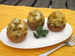 Jumbo Lump Crab Stuffed Mushroom Caps